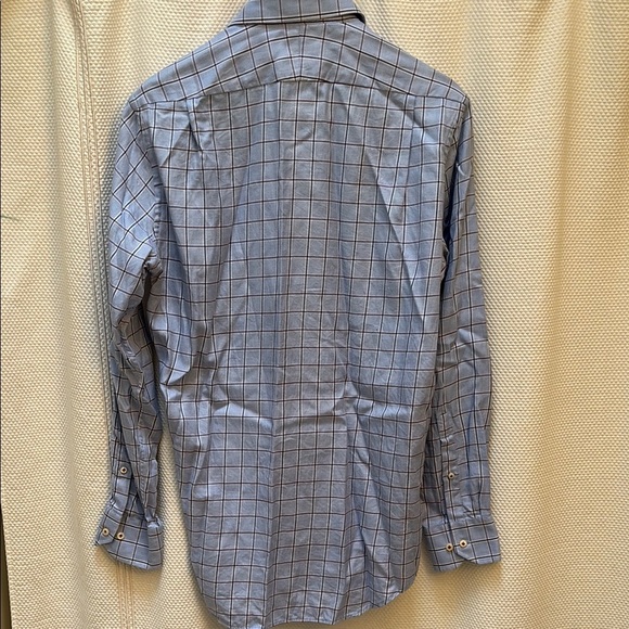 Peter Millar Blue Casual Button Down Shirt medium - Picture 7 of 8